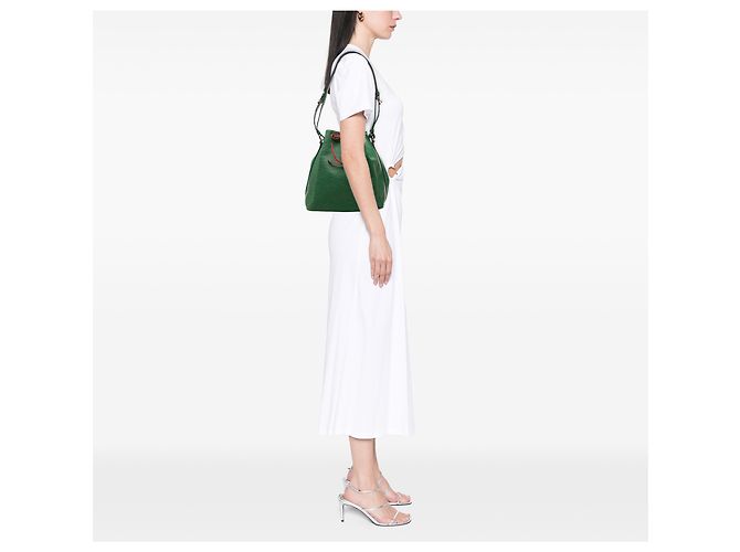 Louis Vuitton Green Epi Petit Bicolor Noe Verde - vista 6