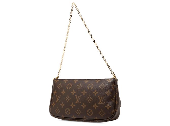 Louis Vuitton Brown Monogram Multi Pochette Accessoires Marrone - vista 2