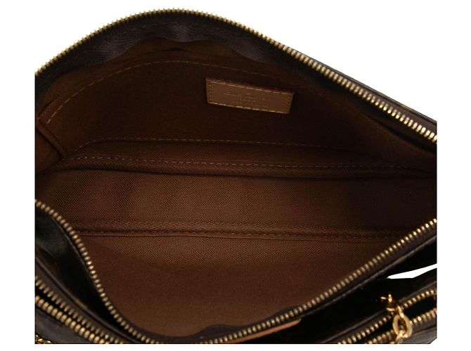 Louis Vuitton Brown Monogram Multi Pochette Accessoires Marrone - vista 4