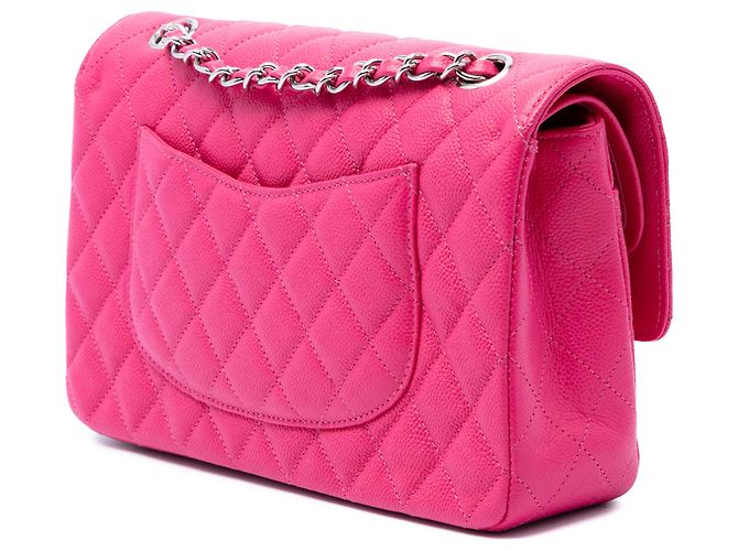 Chanel Pink Medium Classic Caviar Double Flap - Ansicht 2