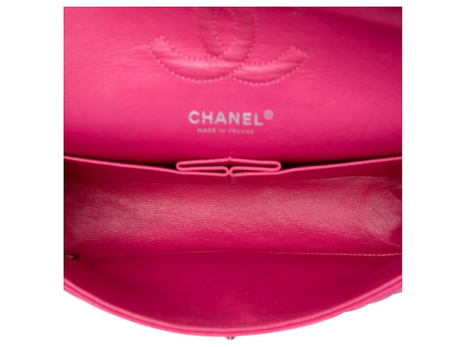 Chanel Pink Medium Classic Caviar Double Flap - Ansicht 4
