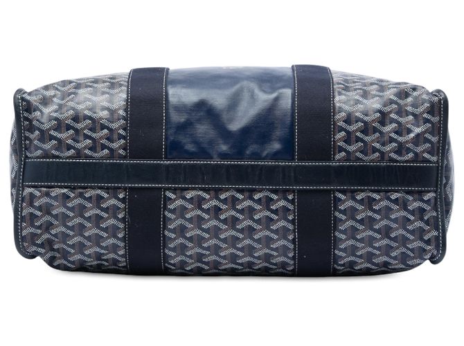 Goyard Blue Goyardine Villette MM Blu navy - vista 3