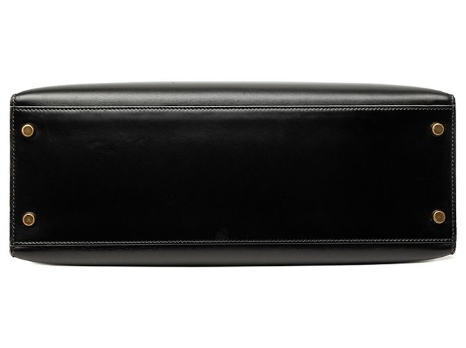 Hermès Black Box Calf Kelly Sellier 32 Nero - vista 3