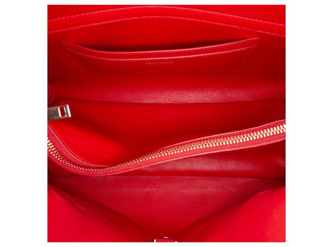 Salvatore Ferragamo Ferragamo Hug Satchel Medium Bicolor aus Kalbsleder Braun - Ansicht 4