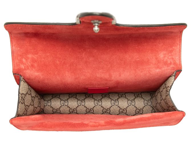 Gucci Beige Medium GG Supreme Dionysus Crossbody - vista 4