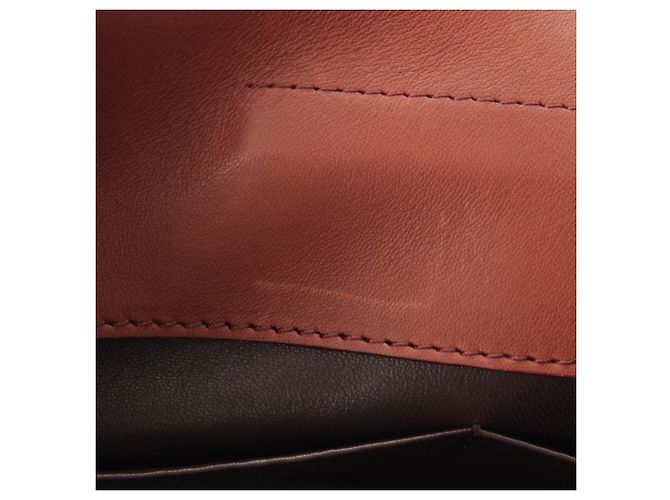 The Row Pochette Convertibile Peggy in pelle rossa Rosso Bordò - vista 12