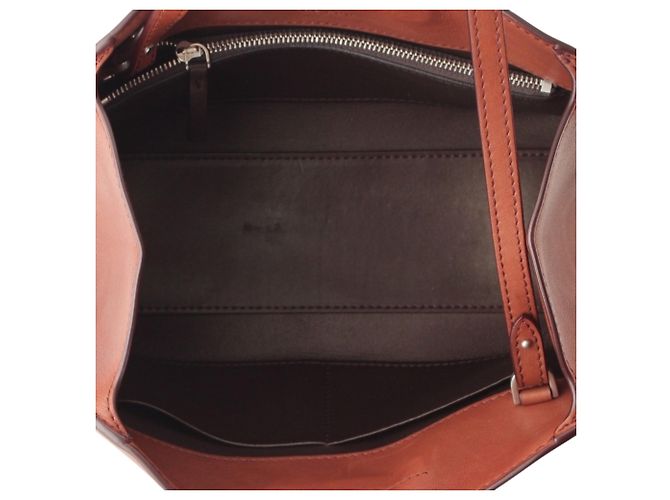 The Row Pochette Convertibile Peggy in pelle rossa Rosso Bordò - vista 7