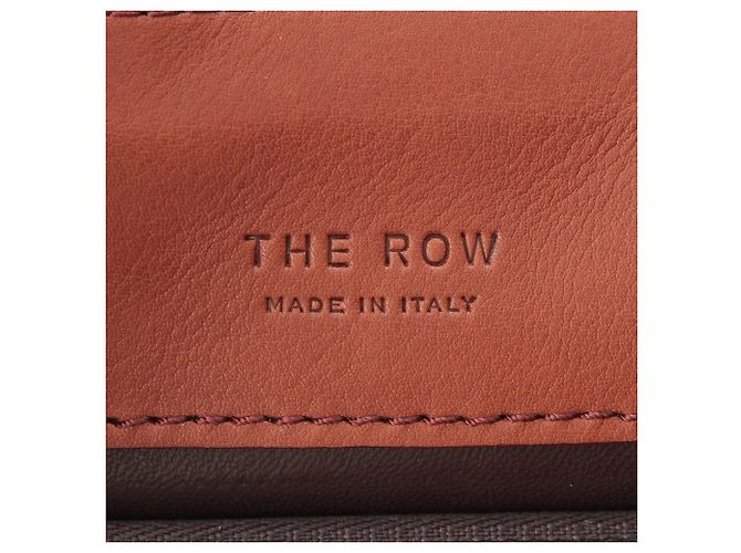 The Row Pochette Convertibile Peggy in pelle rossa Rosso Bordò - vista 8