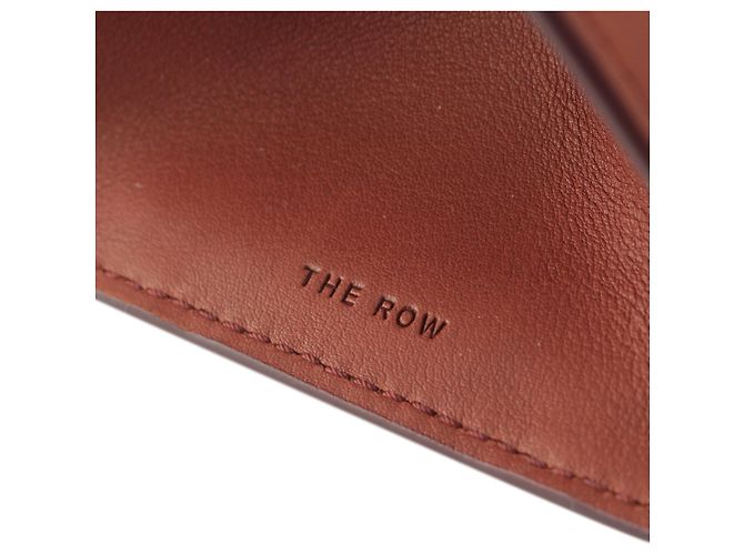 The Row Pochette Convertibile Peggy in pelle rossa Rosso Bordò - vista 9