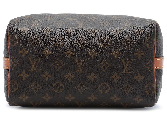 Louis Vuitton Brown Monogram Speedy Bandouliere 25 Marrone - vista 3