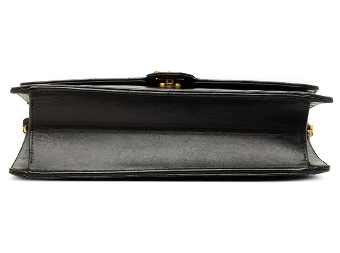 Chanel Black Medium CC Quilted Lambskin Single Flap Schwarz - Ansicht 3