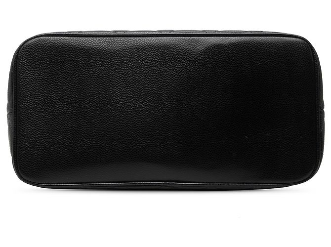 Chanel Black Caviar Medallion Tote Schwarz - Ansicht 3