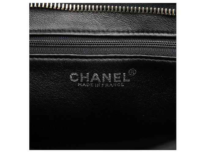 Chanel Black Caviar Medallion Tote Schwarz - Ansicht 5