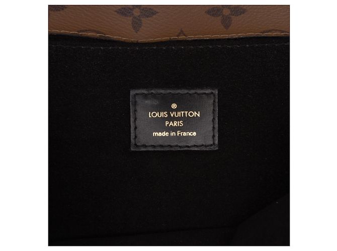 Louis Vuitton Brown Monogram Reverse Pochette Metis Marrone - vista 5
