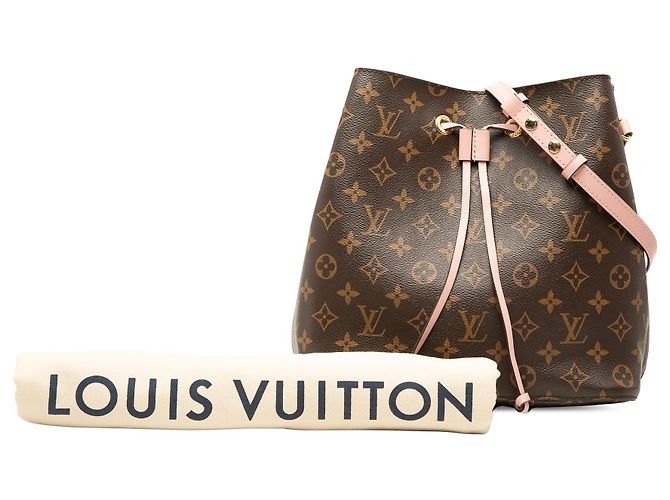 Néonoé Louis Vuitton Brown Monogram Neonoe MM Marrone - vista 7