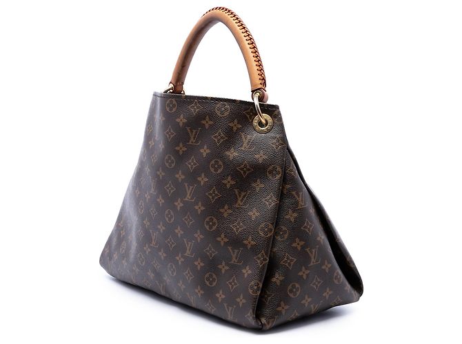 Louis Vuitton Brown Monogram Artsy MM Castaño - vista 2