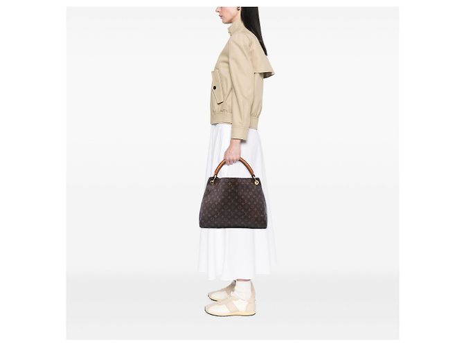 Louis Vuitton Brown Monogram Artsy MM Castaño - vista 6