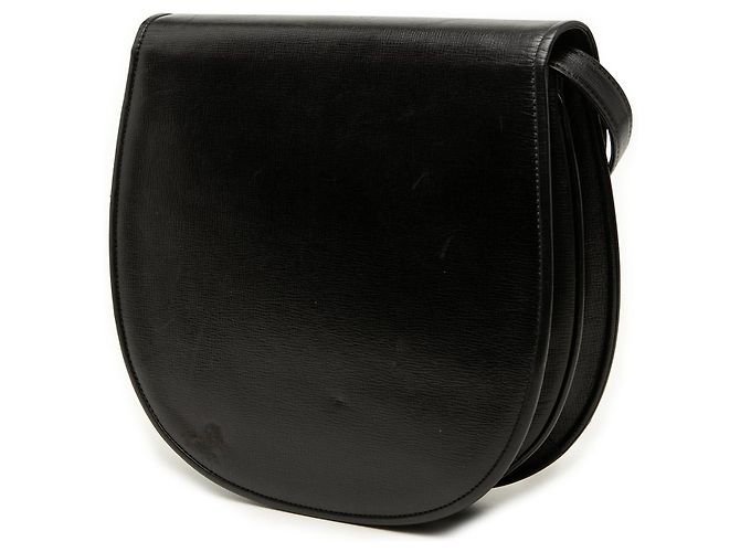 Borsa crossbody Saint Laurent in pelle nera Nero - vista 2
