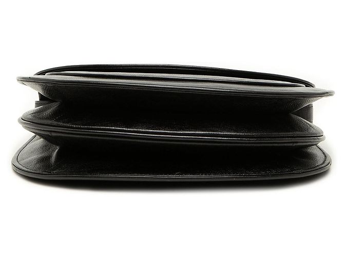 Borsa crossbody Saint Laurent in pelle nera Nero - vista 3