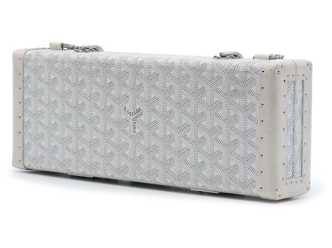 Borsa Goyardine Saint Honore Trunk Goyard White Bianco - vista 2