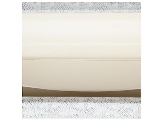 Borsa Goyardine Saint Honore Trunk Goyard White Bianco - vista 4