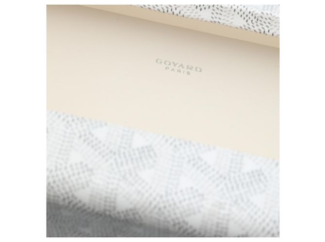 Borsa Goyardine Saint Honore Trunk Goyard White Bianco - vista 5