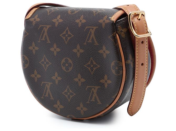 Louis Vuitton Brown Monogram Tambourin Marrone - vista 2