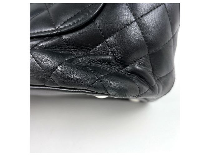 Saco Tote Grande Chanel Cambon Line Preto - vista 3