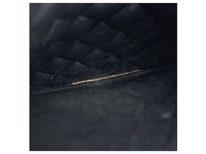 Saco Tote Grande Chanel Cambon Line Preto - vista 6