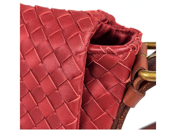 Borsa a tracolla in pelle Intrecciato Bottega Veneta - vista 4