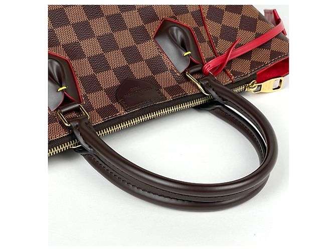 Louis Vuitton Caissa Tote PM Handtasche Rot Fuschia Damier ebene - Ansicht 6