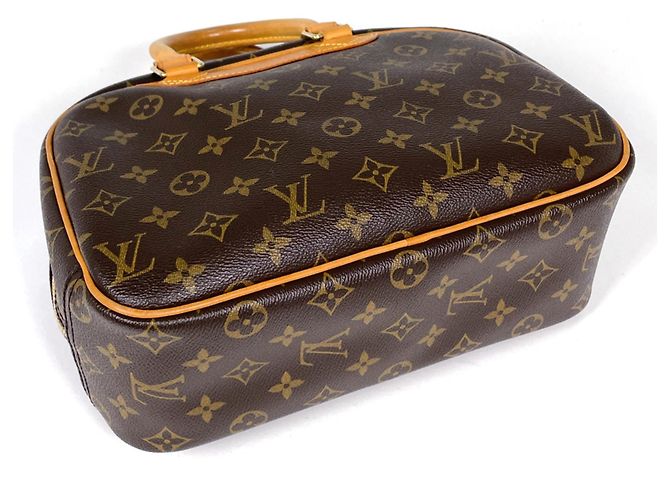 Borsa Louis Vuitton Trouville Marrone - vista 2