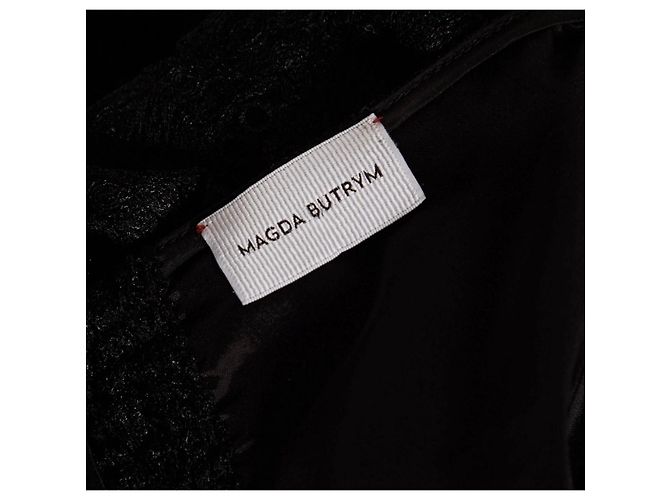 Magda Butrym Schwarzes Spitzenkleid - Ansicht 3