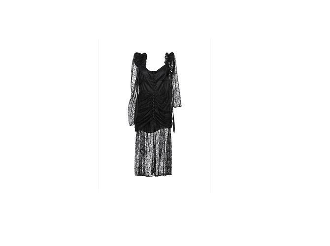 Magda Butrym Schwarzes Spitzenkleid - Ansicht 4