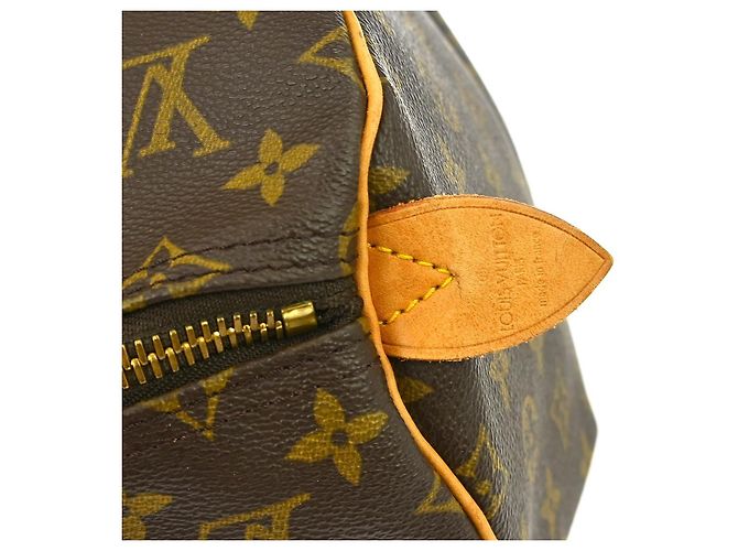 Louis Vuitton Keepall Monogram 55 Marrone - vista 4