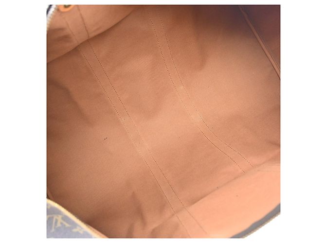 Louis Vuitton Keepall Bandoulière Monogram 55 Marrone - vista 3