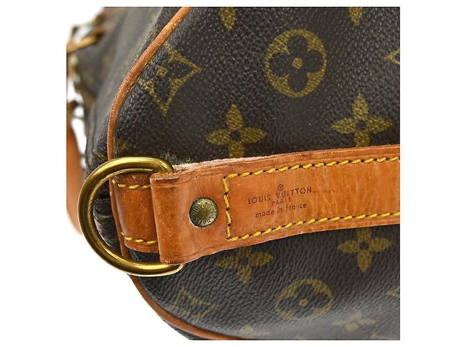 Louis Vuitton Keepall Bandoulière Monogram 55 Marrone - vista 4
