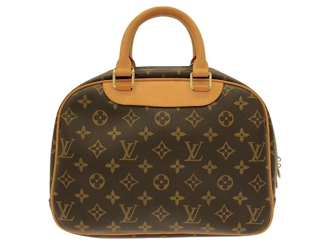 Borsa Louis Vuitton Monogram Trouville Marrone - vista 2
