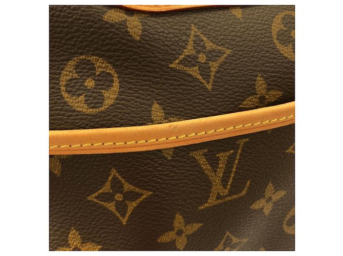 Borsa Louis Vuitton Monogram Trouville Marrone - vista 4