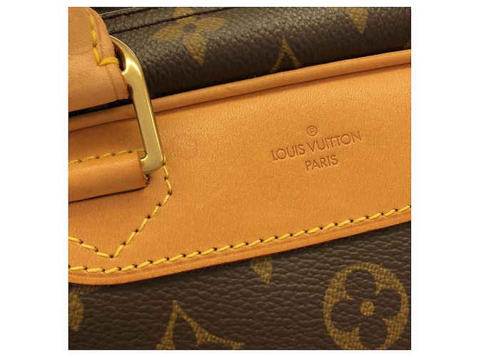 Borsa Louis Vuitton Monogram Trouville Marrone - vista 5