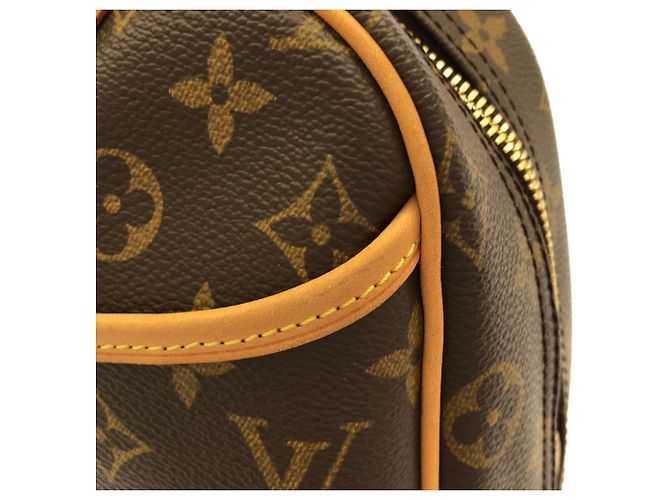 Borsa Louis Vuitton Monogram Trouville Marrone - vista 6