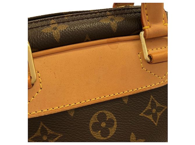 Borsa Louis Vuitton Monogram Trouville Marrone - vista 7