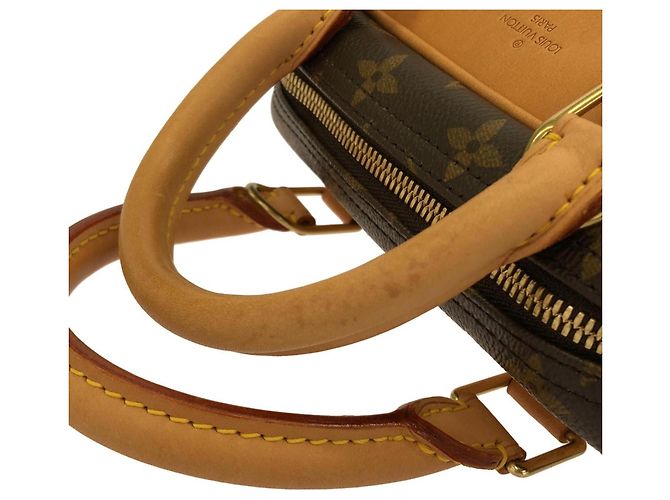 Borsa Louis Vuitton Monogram Trouville Marrone - vista 9