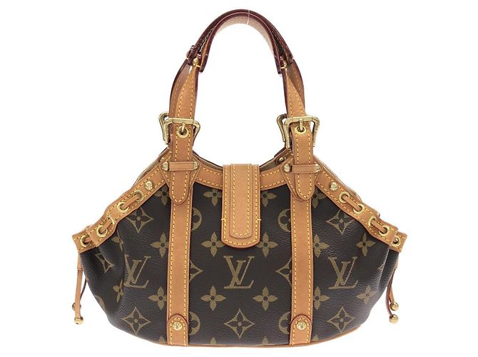 Borsa Louis Vuitton Monogram Teda PM Marrone - vista 2