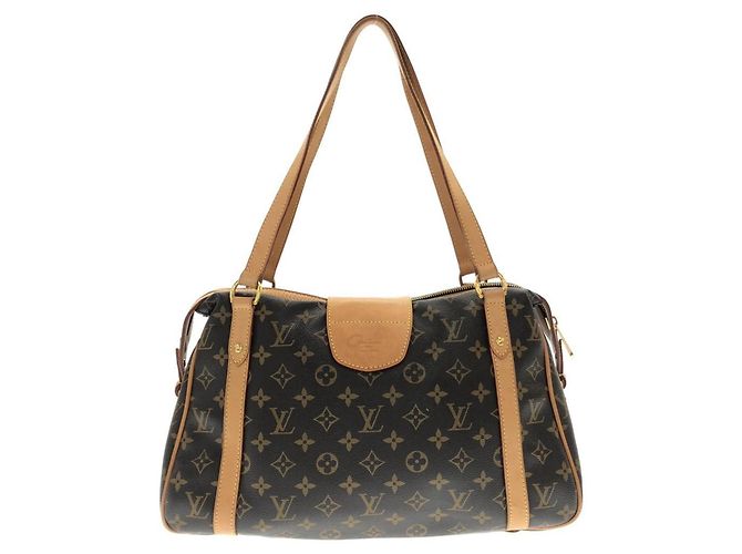 Borsa a tracolla Louis Vuitton Monogram Streza PM M51186 Marrone - vista 2