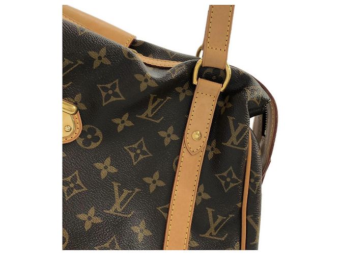 Borsa a tracolla Louis Vuitton Monogram Streza PM M51186 Marrone - vista 7