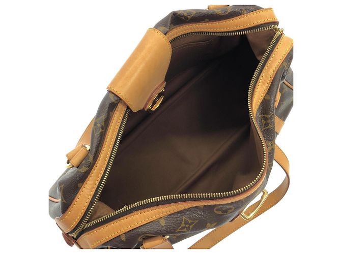 Borsa a tracolla Louis Vuitton Monogram Streza PM M51186 Marrone - vista 9