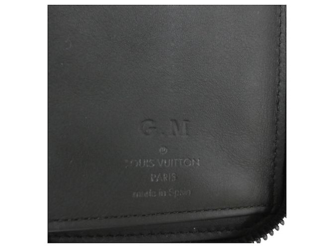 Louis Vuitton Monogram Shadow Zippy Wallet Black - view 6