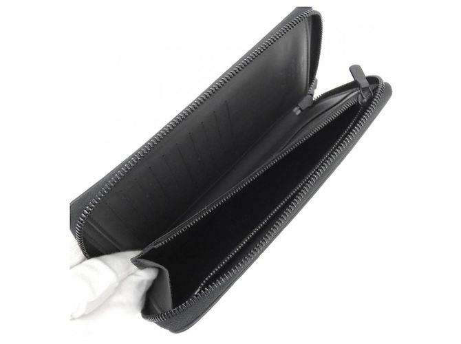 Louis Vuitton Monogram Shadow Zippy Wallet Black - view 9