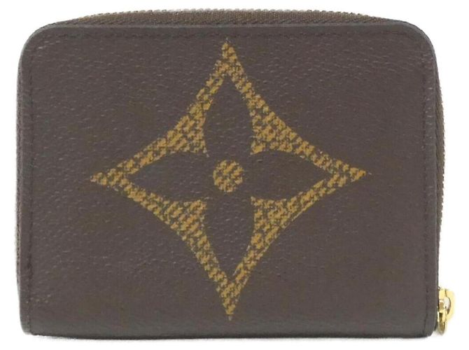 Monedero Zippy Monogram Giant Louis Vuitton Castaño - vista 2